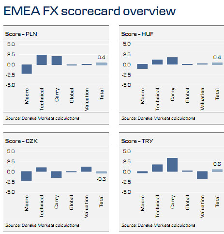 EMEA FX scorecard overview