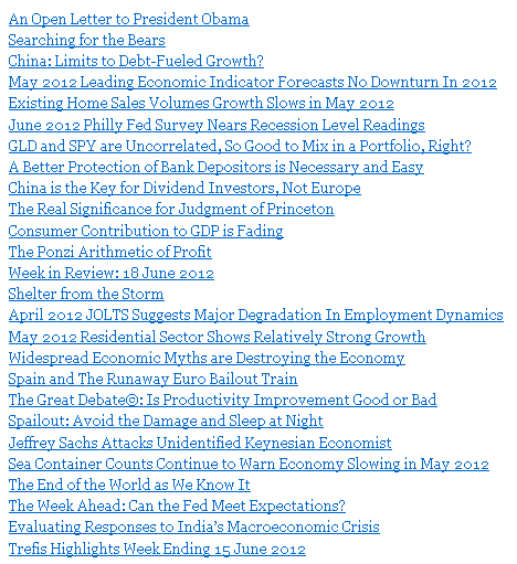 Weekly Economic Release Scorecard