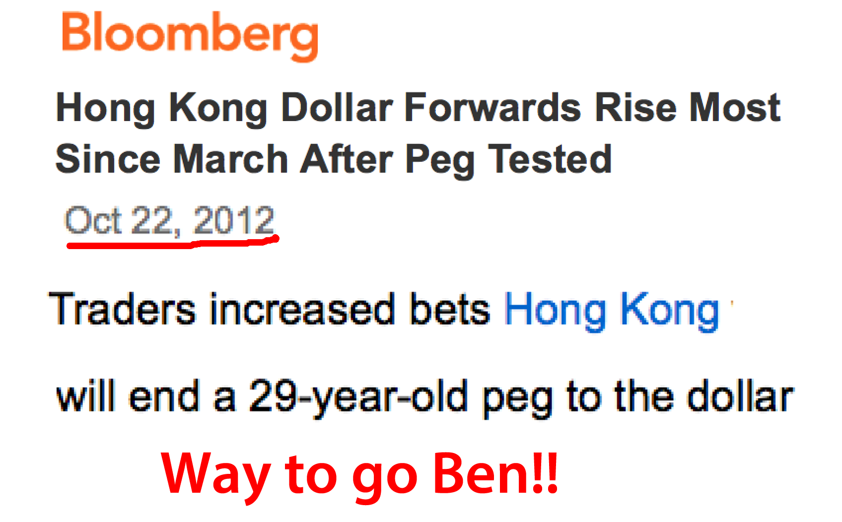 bloomberg Trader Bets