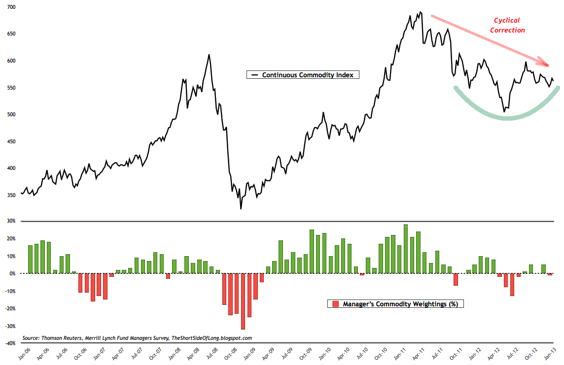 Merrill Lynch Fund Managers Survey Jan 2013