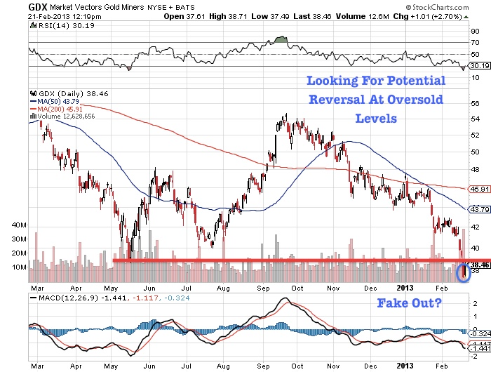 Market Vectors Gold Miners