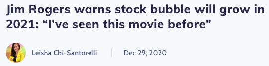 Stock Bubble Prediction