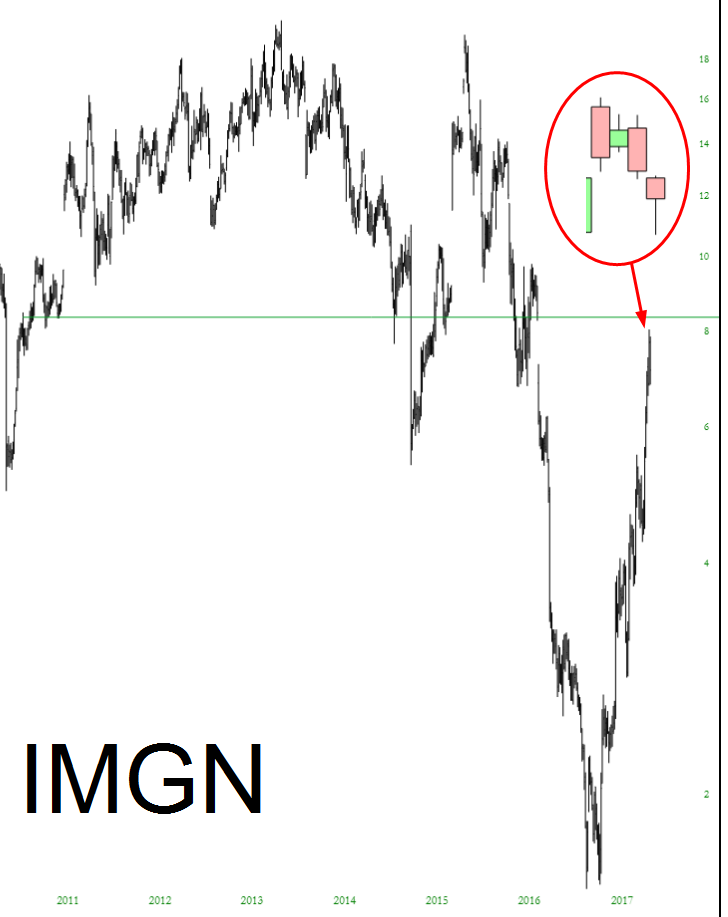 IMGN Chart