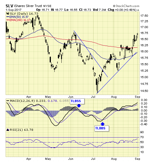 SLV Daily Chart