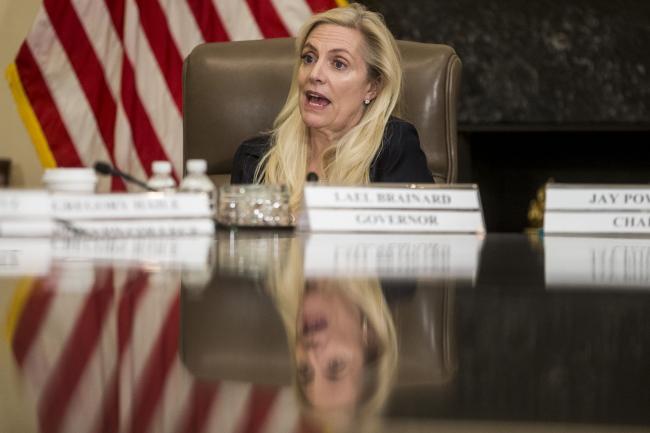 © Bloomberg. Lael Brainard, governor of the U.S. Federal Reserve, speaks during a Fed Listens event on 