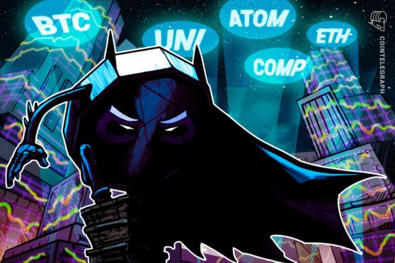 Top 5 cryptocurrencies to watch this week: BTC, ETH, UNI, ATOM, COMP