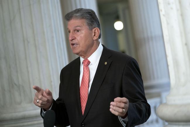 © Bloomberg. Joe Manchin Photographer: Stefani Reynolds/Bloomberg