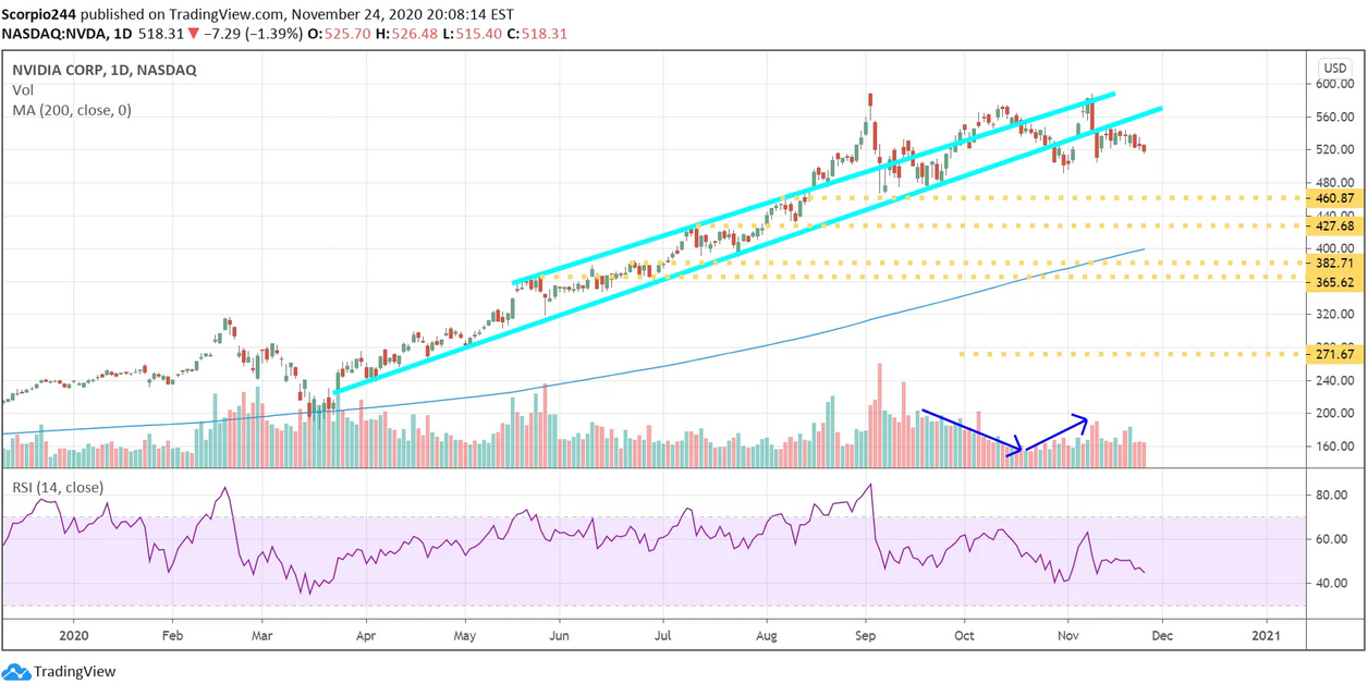 NVIDIA Corp Daily Chart