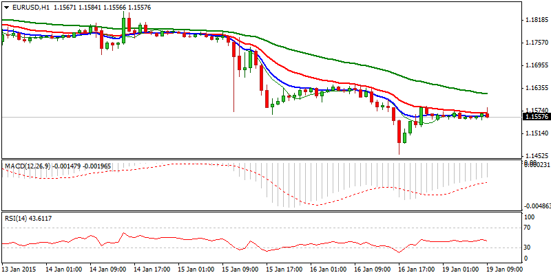 EUR/USD Hourly Chart