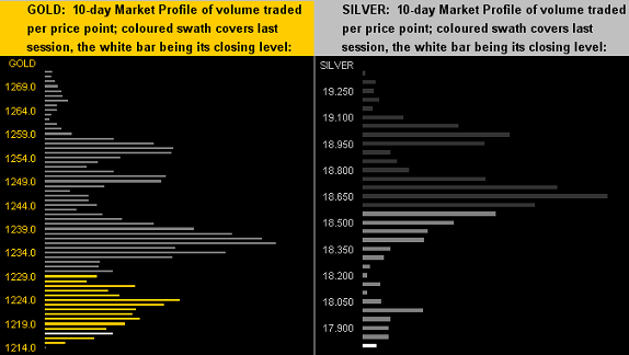10 Day Market Profile: Gold And Silver
