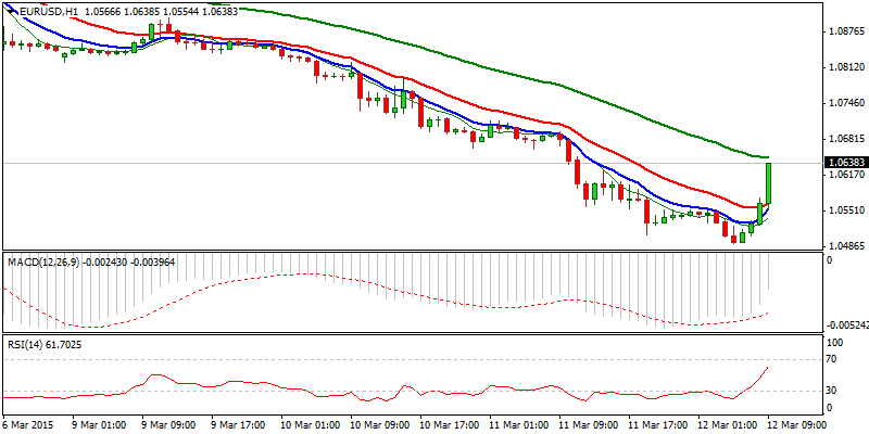 EUR/USD Hourly Chart