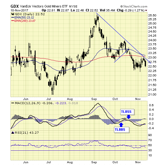 GDX Daily Chart