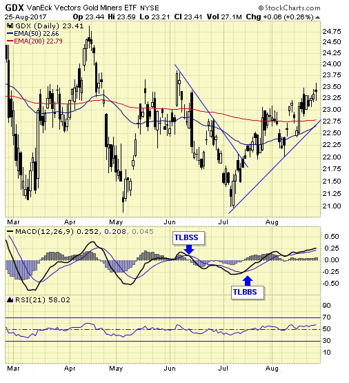 GDX Daily Chart