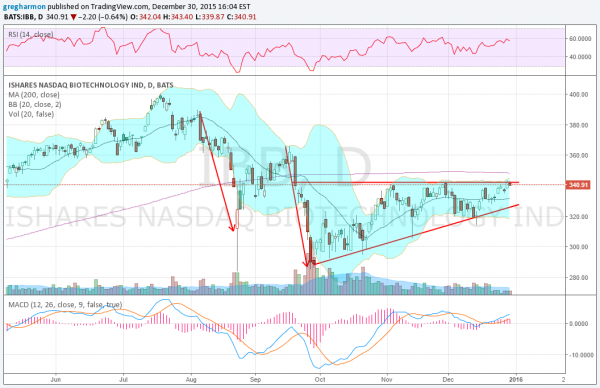 IBB Daily Chart