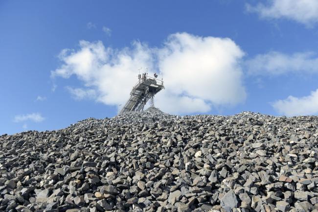 © Bloomberg. Crushed rock falls onto a stockpile at the Kirkland Lake Gold Ltd. Fosterville Gold Mine in Bendigo, Victoria, Australia, on Friday, Aug. 9, 2019. As prices soar, production in the goldfields of Victoria state is rising again and has already climbed to the highest since 1914 as mining companies dig deeper and new technology helps to uncover once hidden and richer deposits in a region that almost rivaled the Californian gold rush and was thought to have petered out decades ago. Photographer: Carla Gottgens/Bloomberg