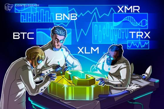 Top 5 Cryptocurrencies to Watch This Week: BTC, BNB, XLM, XMR, TRX