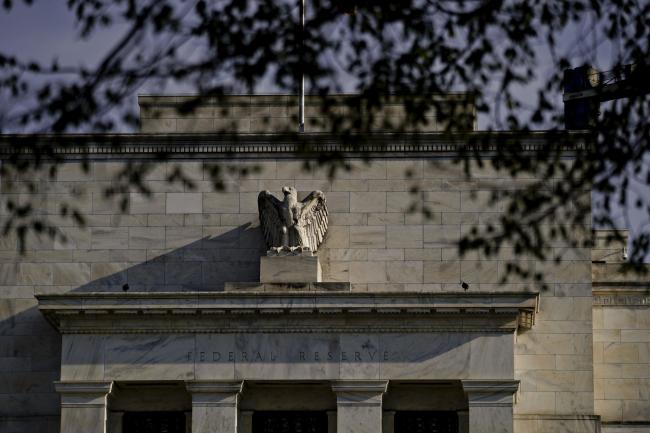 © Bloomberg. The Federal Reserve building in Washington. Photographer: Andrew Harrer/Bloomberg