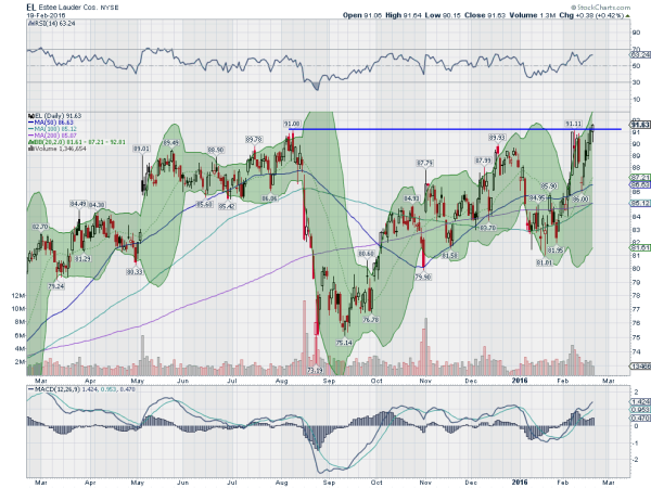 EL Daily Chart