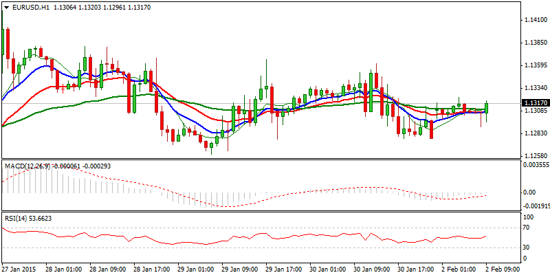 EUR/USD Hourly Chart