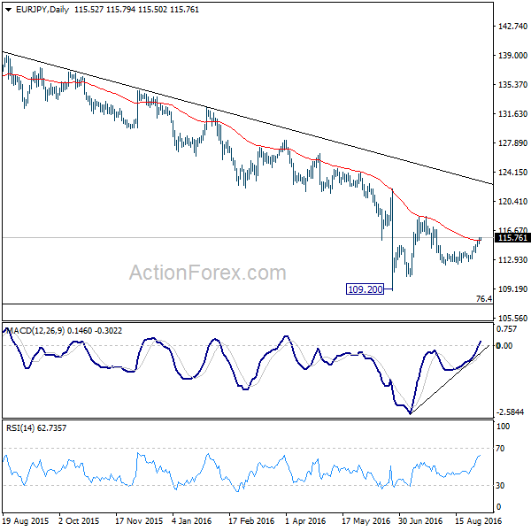 EUR/JPY Daily Chart