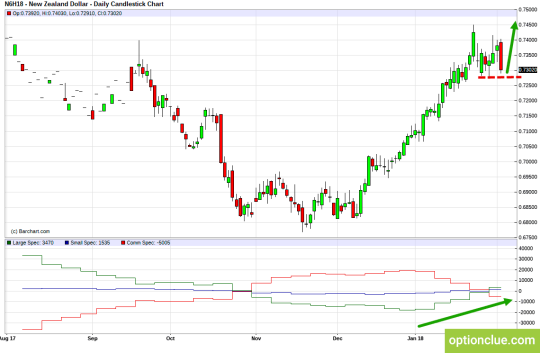 NZD/USD: Technical Analysis and COT Net Positions