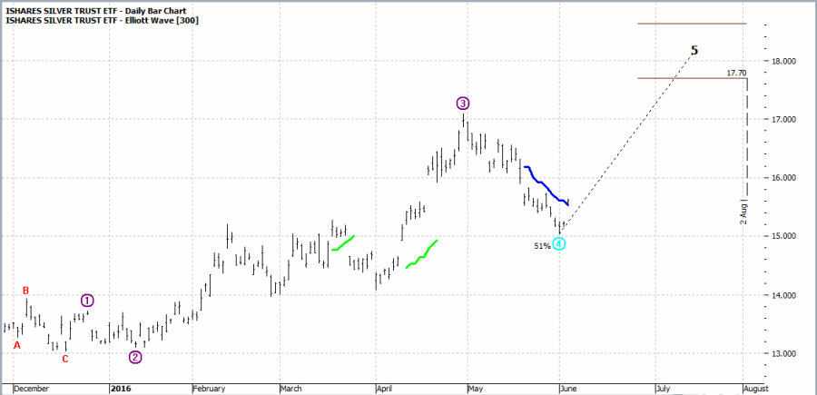 SLV Daily Wave Count