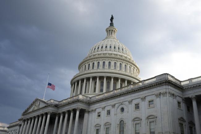 © Bloomberg. The U.S. Capitol in Washington. Photographer: Stefani Reynolds/Bloomberg