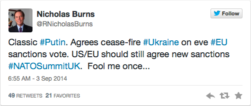 Nicholas Burns On Proposed Ceasefire