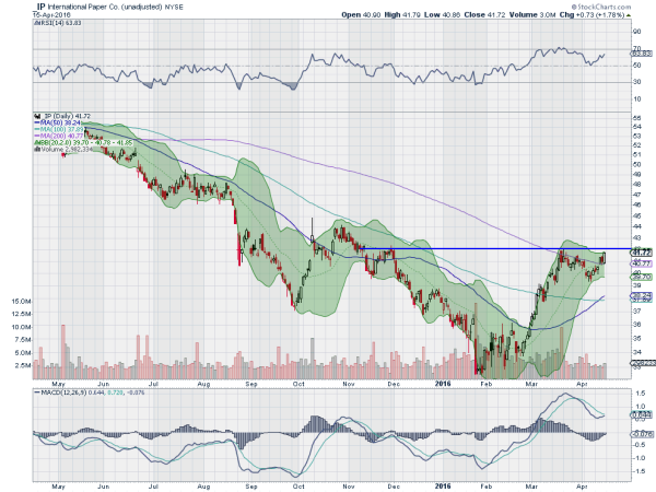 IP Daily Chart