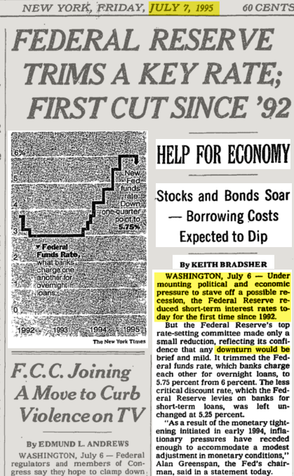 Federal Reserve Trims Key Rates Headline