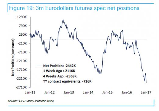 Eurodollars Spec Shorts