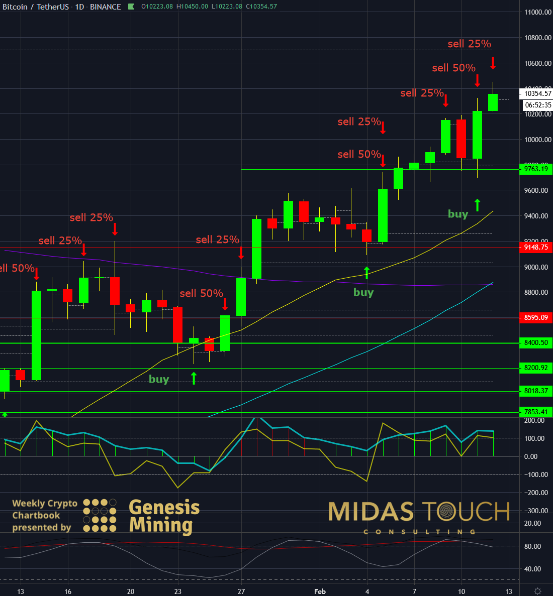 BTC Daily Chart - Feb 12th