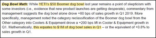 Yeti Boomer Dog Bowl