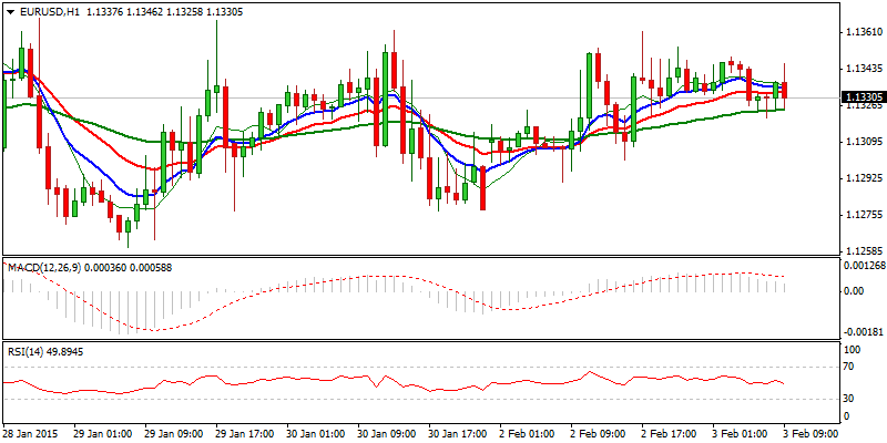 EUR/USD Hourly Chart