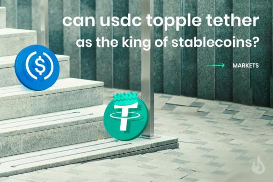 Can Usdc Topple Tether As The King Of Stablecoins By Dailycoin