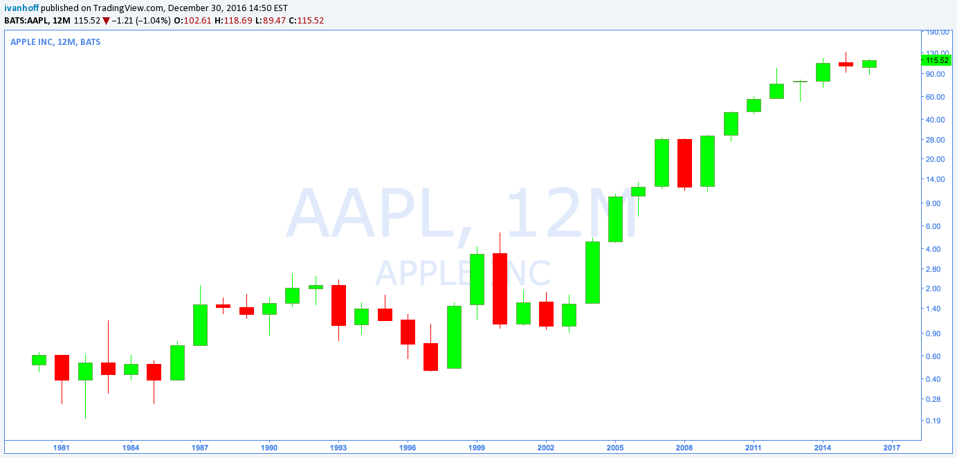AAPL 1 Year Chart