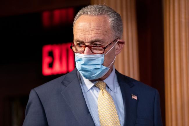 © Bloomberg. Chuck Schumer