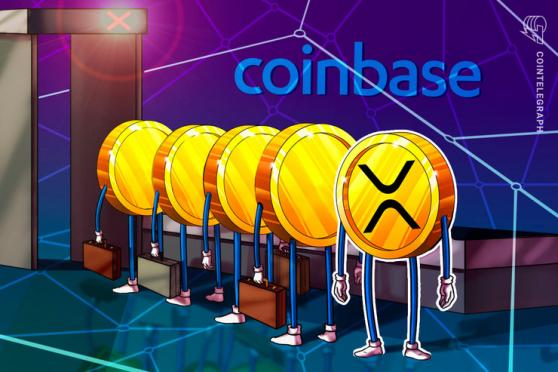 Coinbase announces it will suspend XRP trading as price drops another 10%