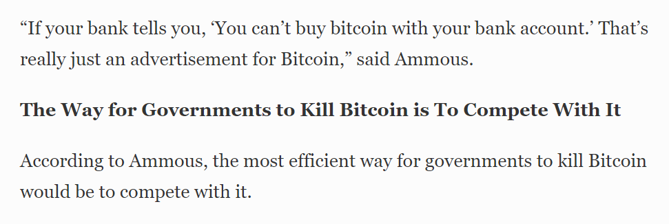 Kill Bitcoin