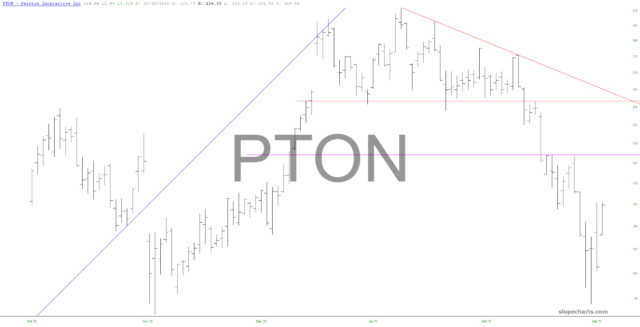 Peloton Chart.