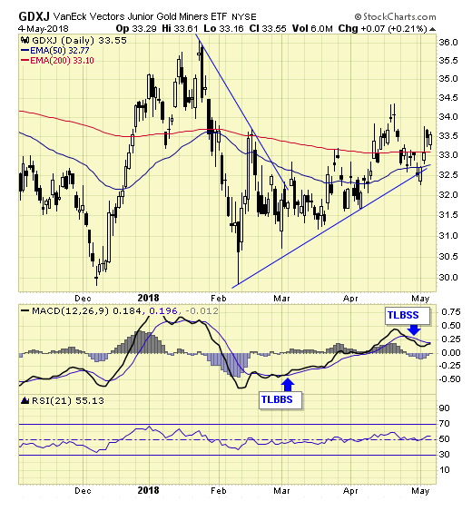 GDXJ Daily Chart