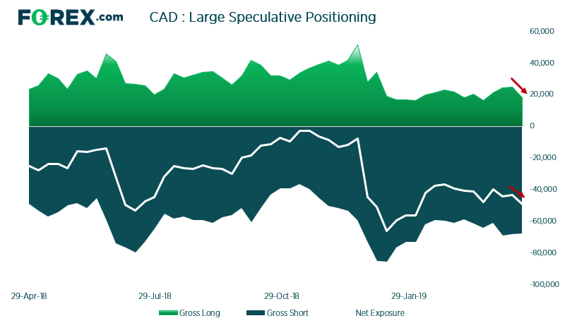 CAD Large Speculative Positioning