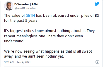 DC Investor Tweet