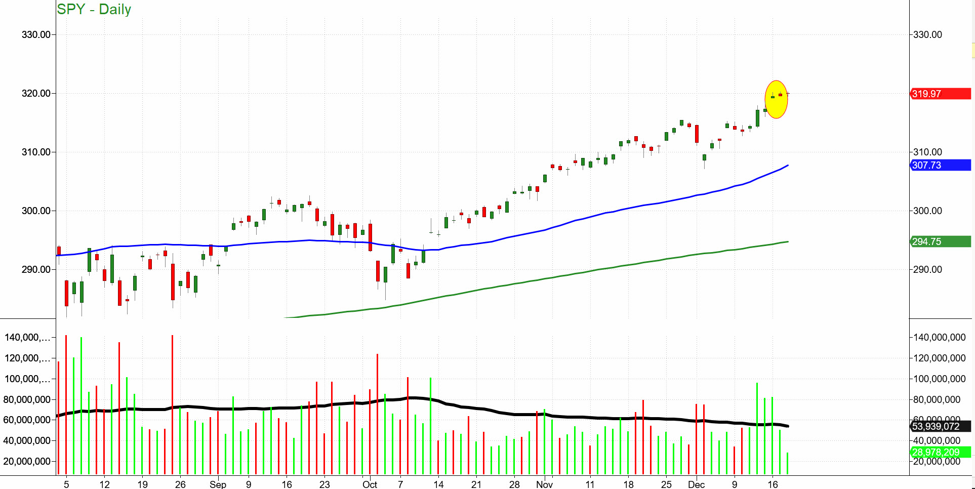 SPY Daily Chart