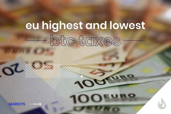 European Countries With the Highest and Lowest Bitcoin Taxes