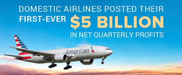 Domestic Airlines Profits