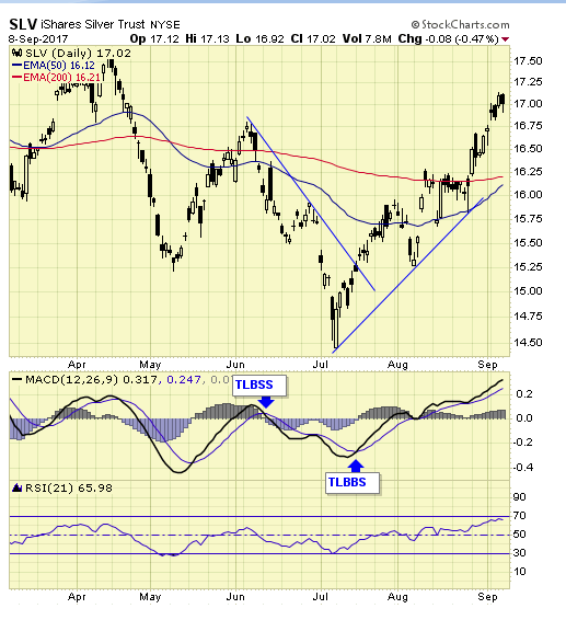 SLV Daily Chart