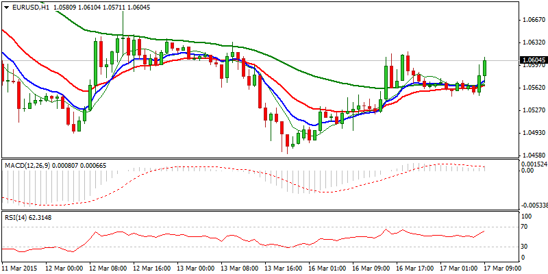 EUR/USD Hourly Chart