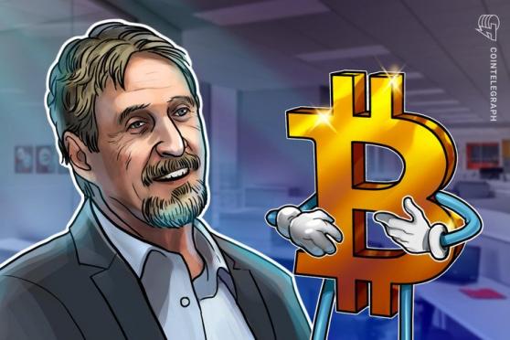 John McAfee Calls His Own $1M Bitcoin Price Prediction 'Nonsense'