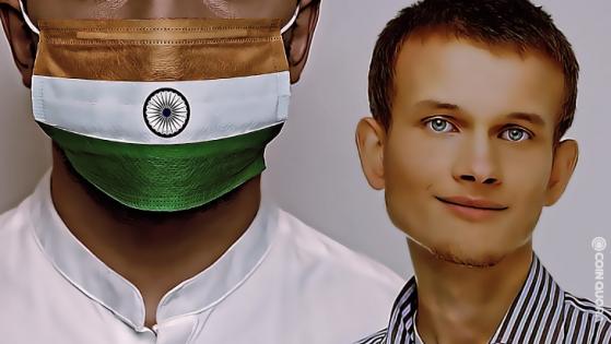 Buterin Donates $1B to India Covid Relief Fund